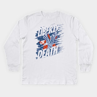 LIBERTY OR DEATH || Eagle "FRONT" Kids Long Sleeve T-Shirt